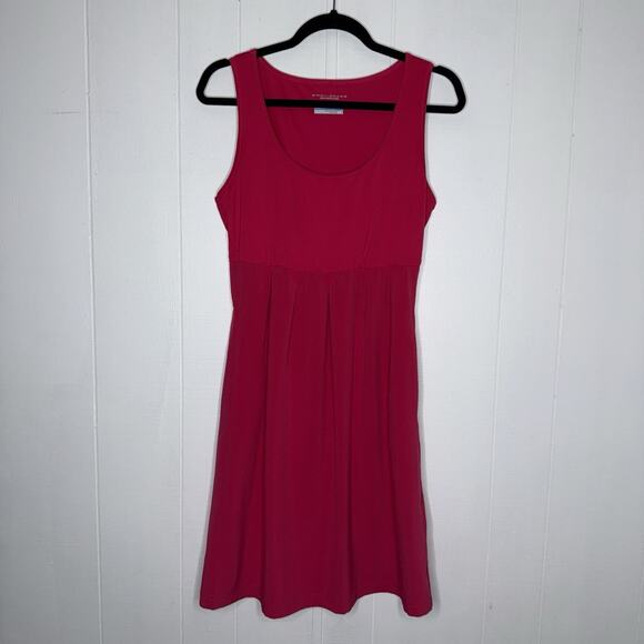 Columbia Women’s Armadale Omni Shade Tank Dress Pink Sleeveless Size Small - Picture 1 of 5